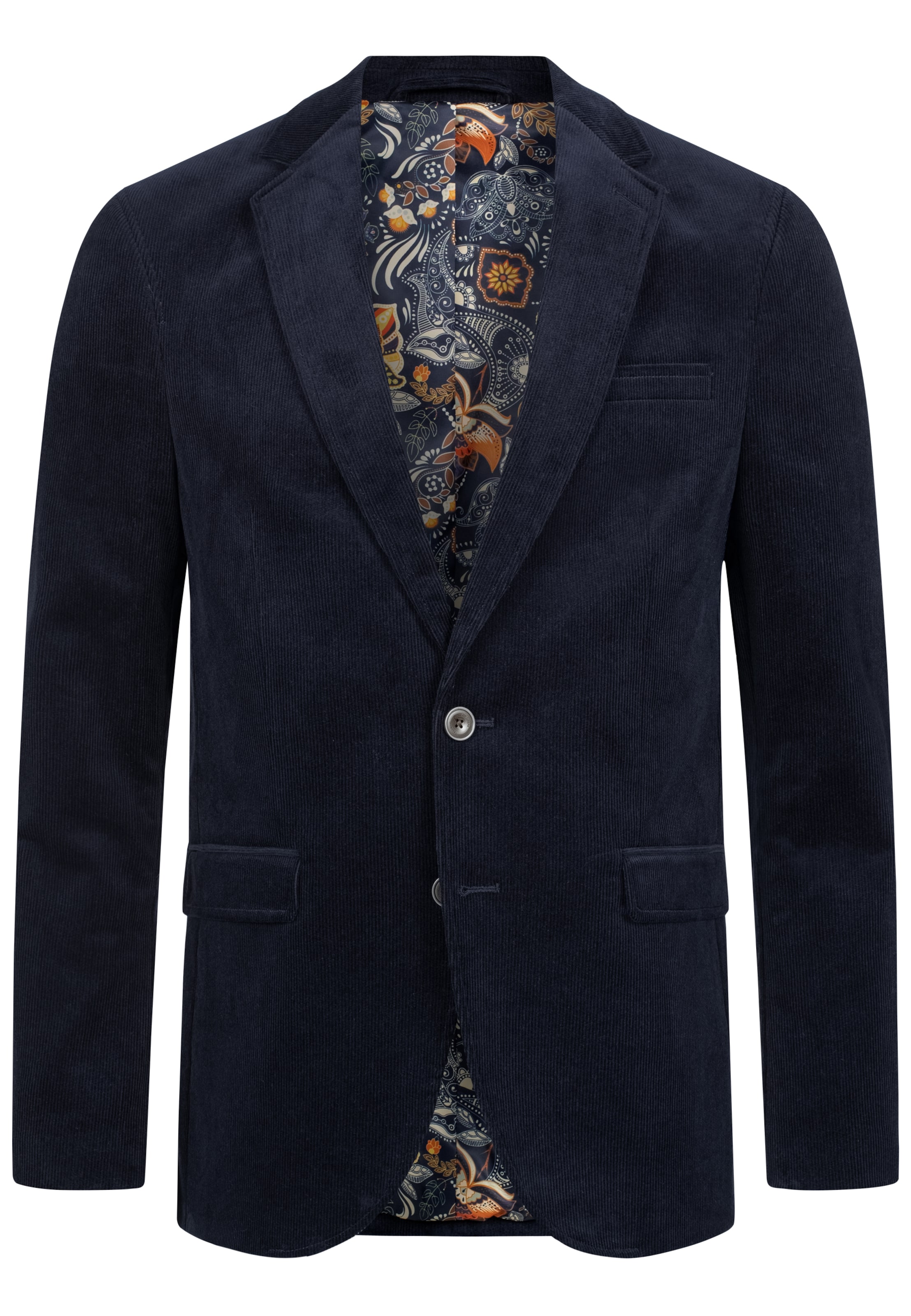 JEFF Regular fit Colbert ' George ' in Blauw: voorkant