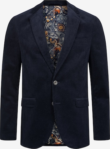 JEFF Regular Fit Sakko ' George ' in Blau: Vorderseite