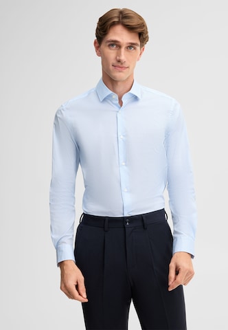STRELLSON Slim fit Business shirt in Blue: front