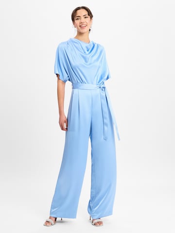 HUGO Jumpsuit ' Kasmina-1 ' in Blauw: voorkant