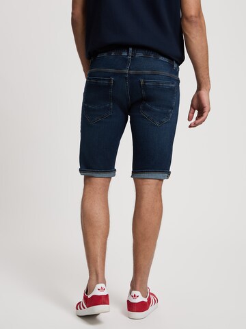 CROSS JEANS Regular Hosen kurz ' Jed ' in Blau
