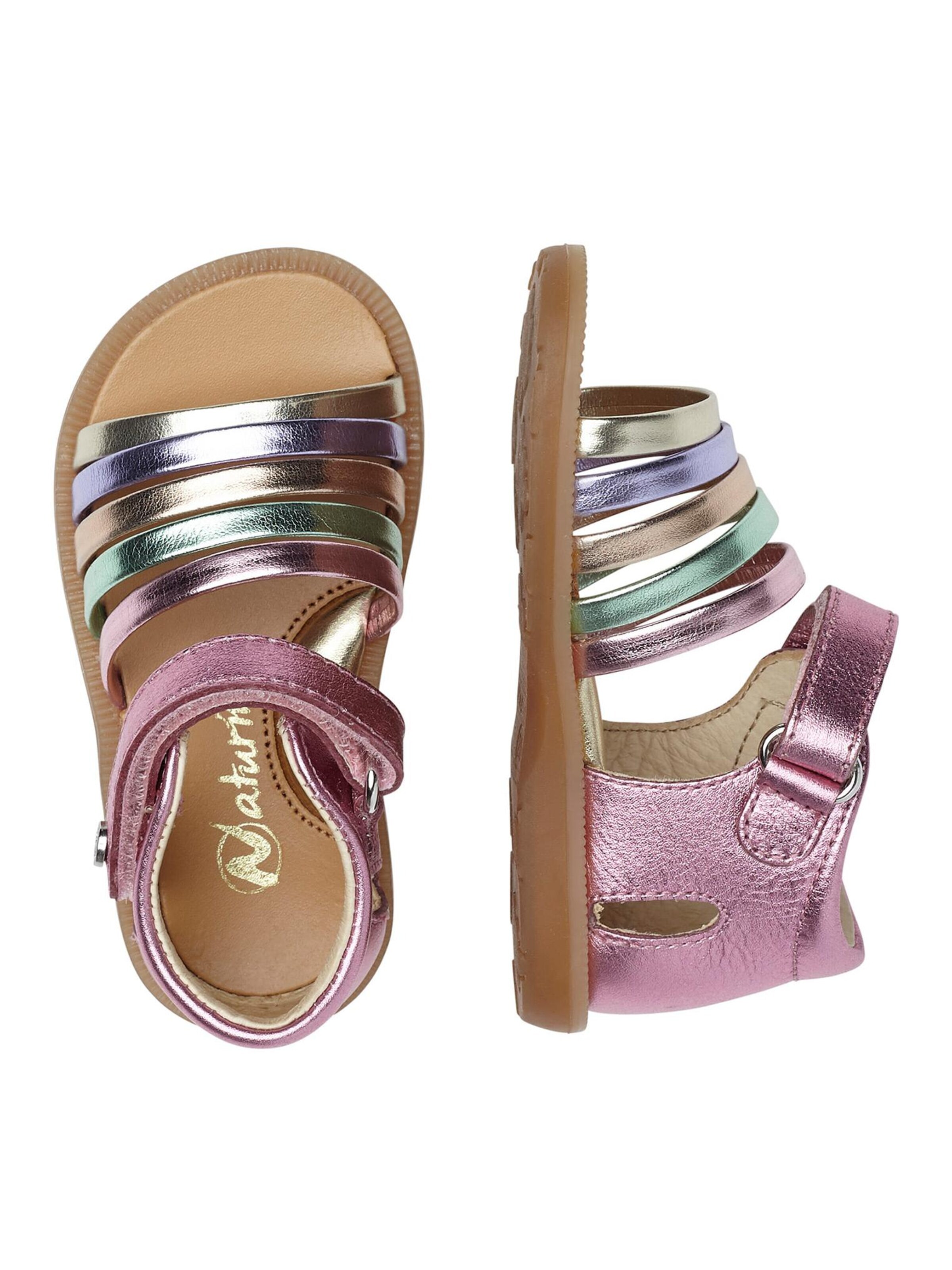 NATURINO Sandal 'RUBINO' in Pink