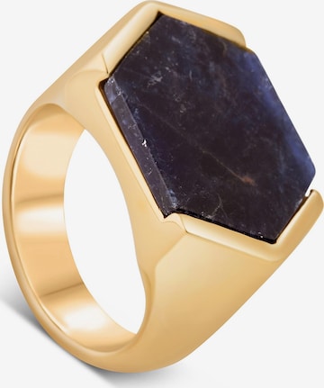 Akitsune Ring 'Abyss' in Blue: front