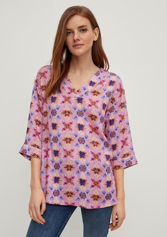 COMMA Blouse in Purple: front