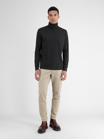 LERROS Sweatshirt in Zwart: voorkant
