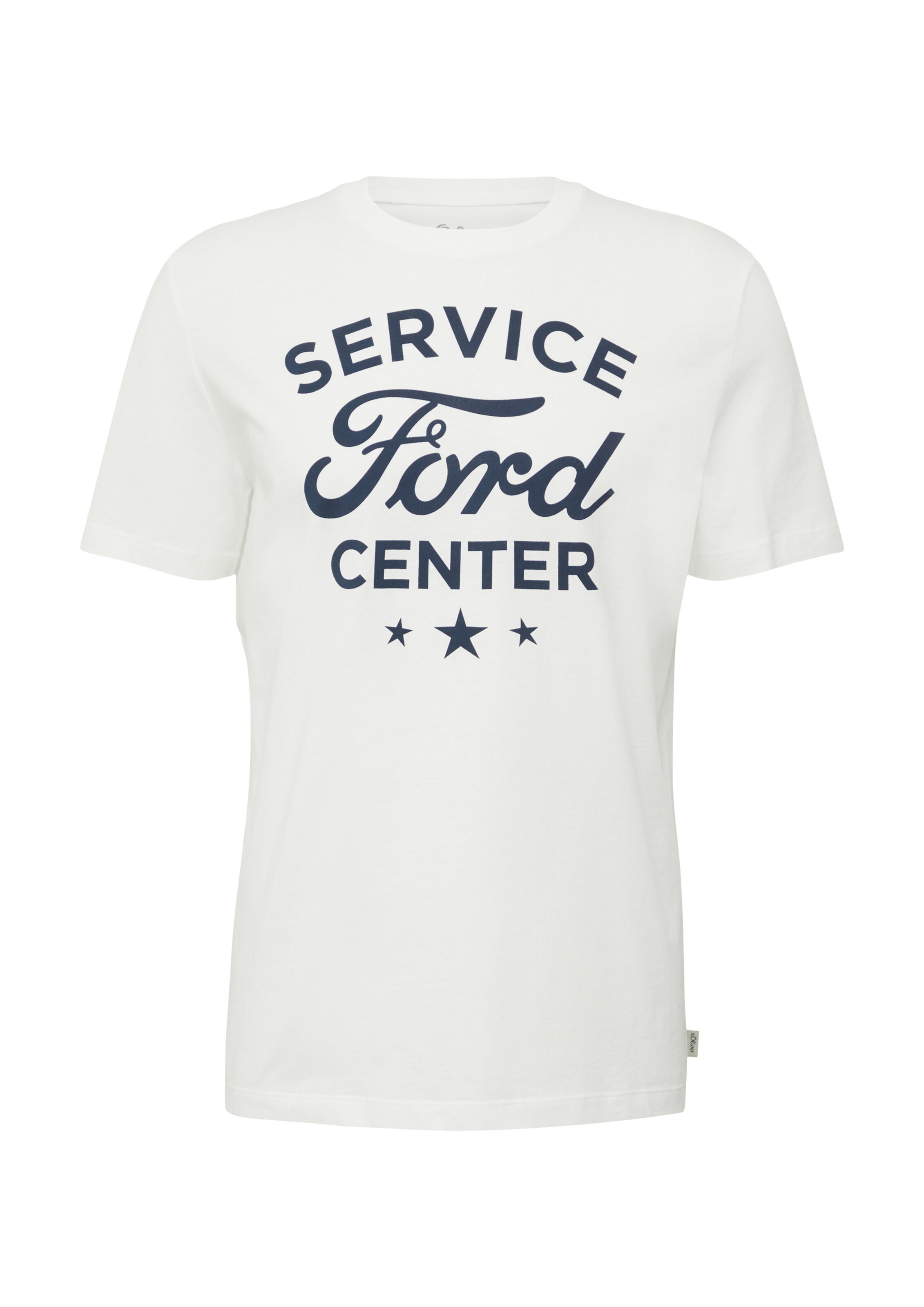 s.Oliver Shirt in Wit: voorkant