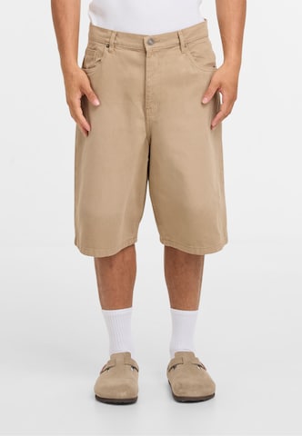 Urban Classics Loosefit Byxa i beige: framsida