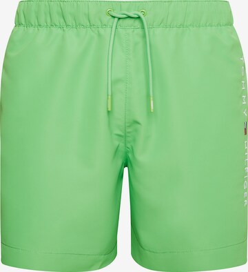 Tommy Hilfiger Underwear Board Shorts in Green: front