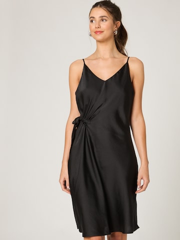 Guido Maria Kretschmer Collection Cocktail Dress 'Joline' in Black: front