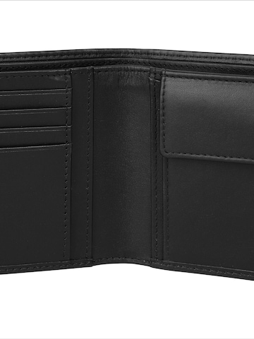 bugatti Portemonnaie 'SUPER SLIM RFID'‌‌‌ in Schwarz