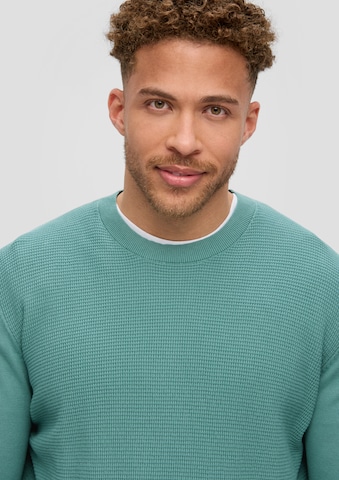 s.Oliver Men Tall Sizes Sweater in Green