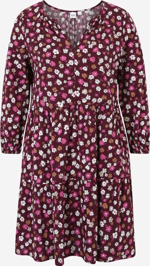 Gap Petite Robe en chamois / mûre / pitaya / blanc, Vue avec produit