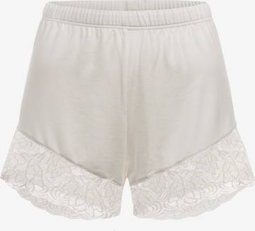 Erlich Textil Schlafshorts 'Greta' in Weiß: Vorderseite