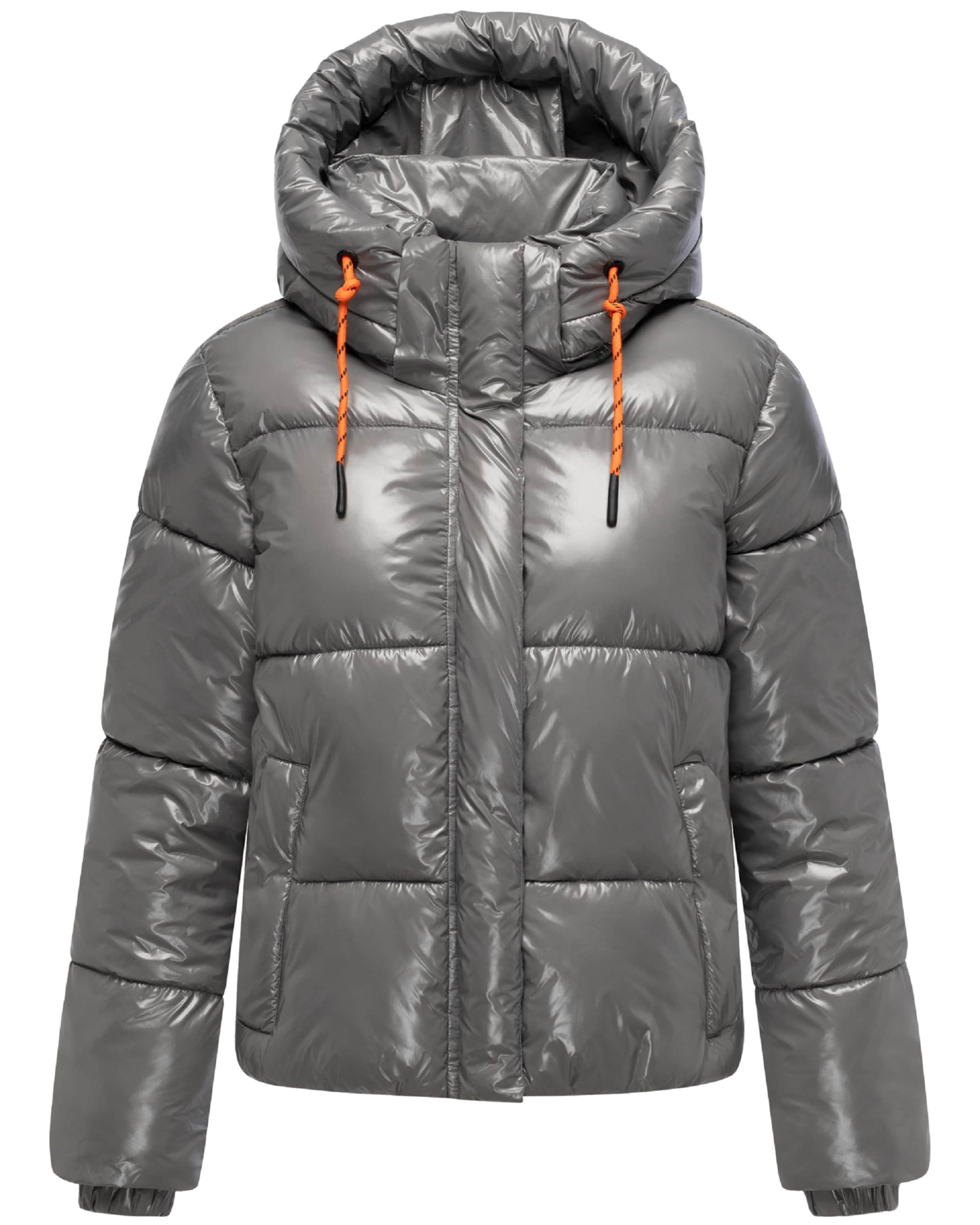 MARIKOO Зимняя куртка 'Skyraa 16' в Серый: спереди