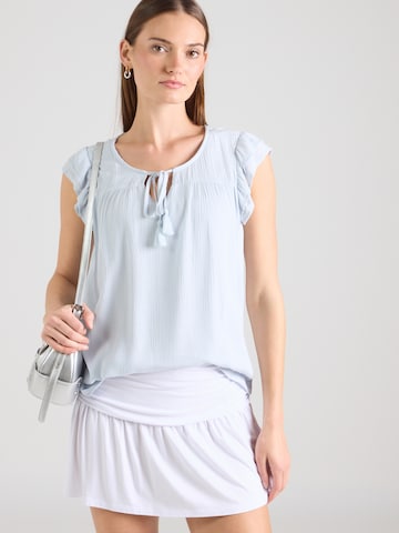 Hailys Blouse 'Lu44xa' in Blauw: voorkant