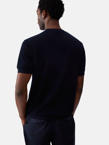 Liu Jo Trui 'LIU JO UOMO MAGLIA SHORTCREPE Maglieria' in Blauw