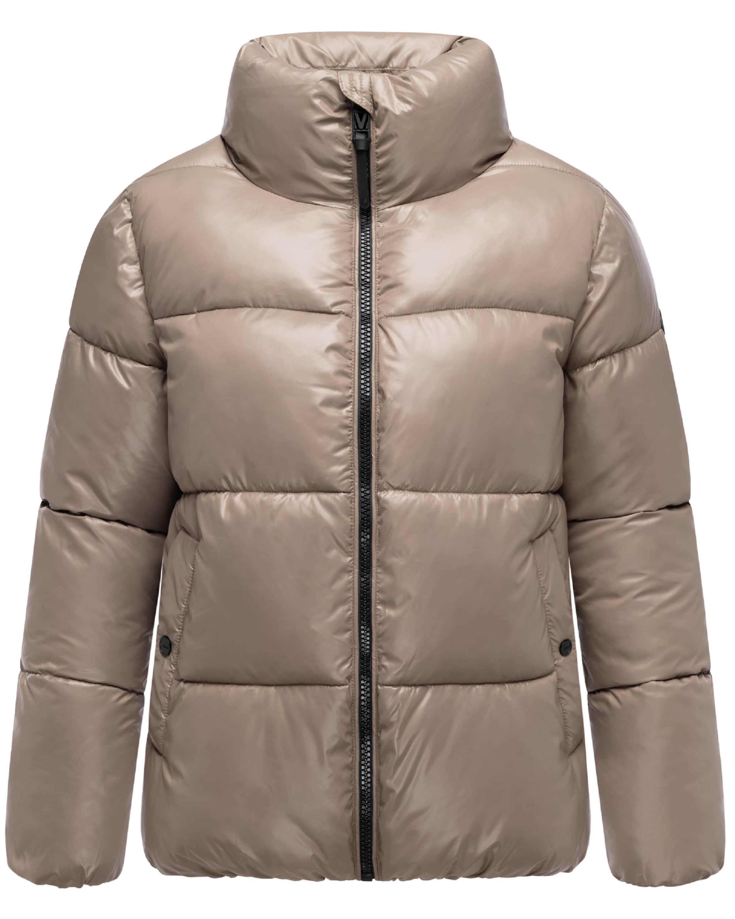 MARIKOO Winterjacke 'Hazalee 16' in Grau: Vorderseite