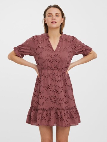 Robe VERO MODA en marron : devant