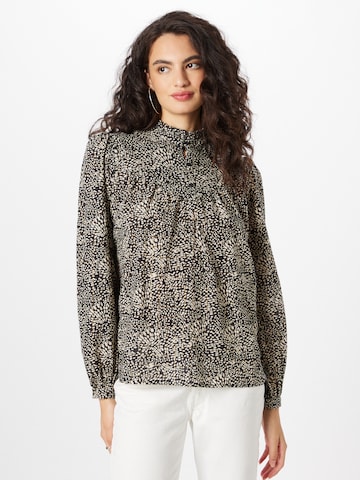 POM Amsterdam Blouse in Zwart: voorkant