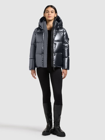 khujo Winterjas 'Devina3' in Blauw