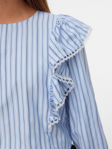 VERO MODA Blouse 'VMFANNI' in Blue