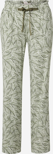 TRIUMPH Pajama pants in Green / Olive / White, Item view