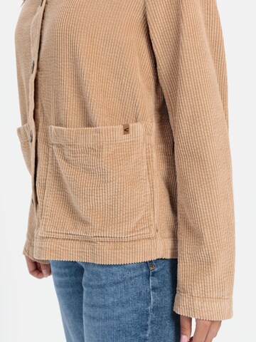 CAMEL ACTIVE Cordjacke aus reiner Baumwolle in Beige