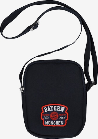 FC BAYERN MÜNCHEN Crossbody Bag 'Rekordmeister' in Blue: front