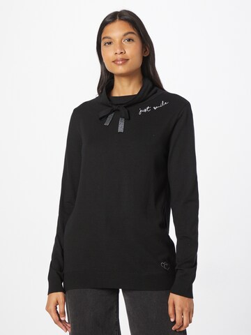 Key Largo Sweater 'LISA' in Black: front