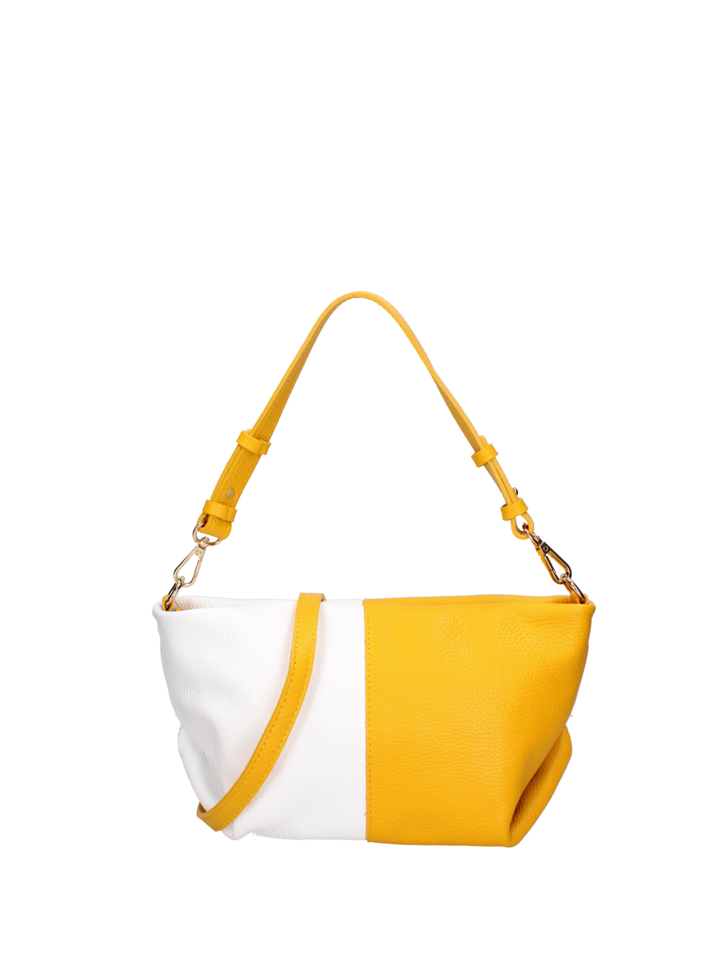 Roberta Rossi Schultertasche in Gelb