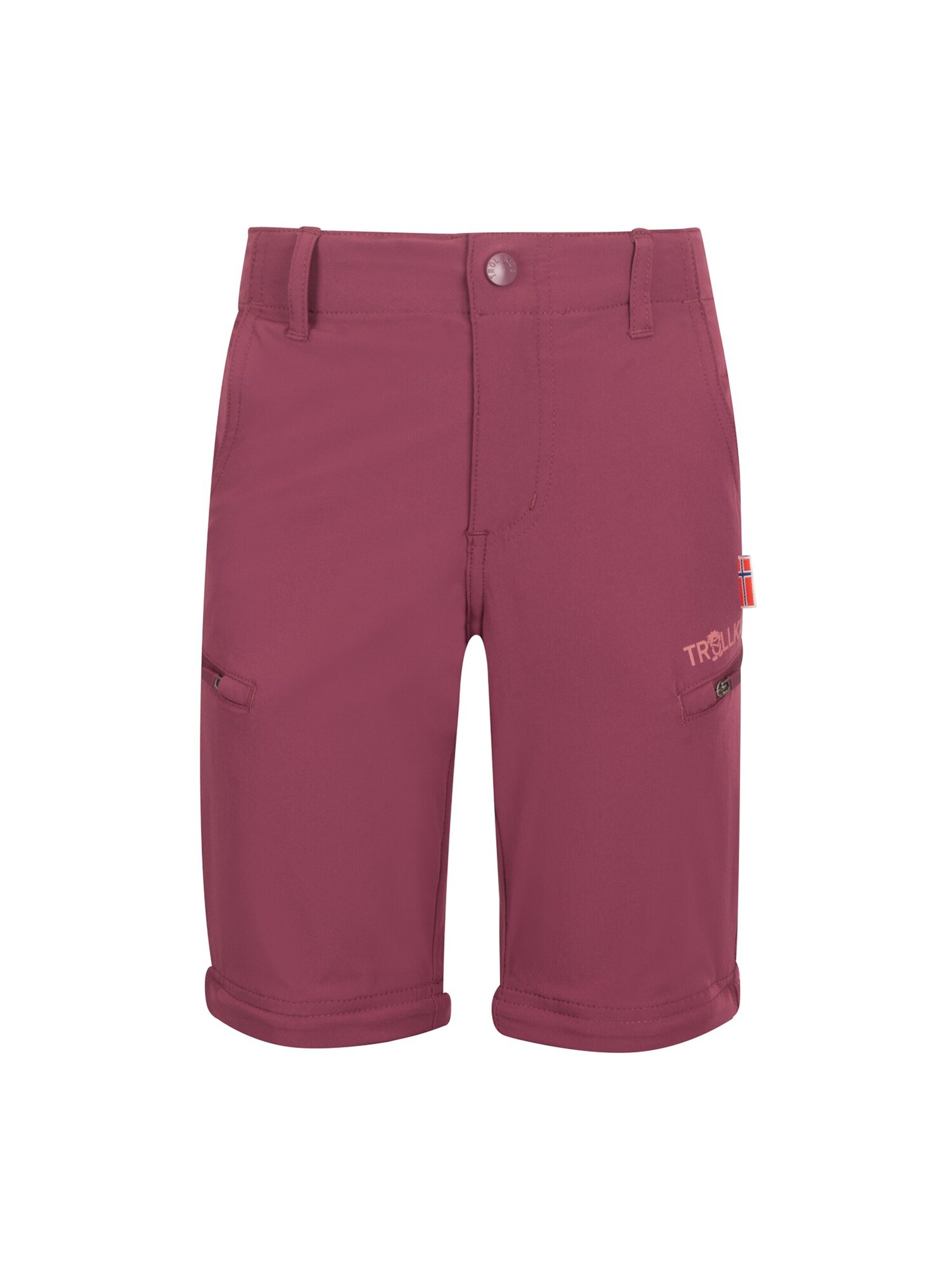 TROLLKIDS Regular Workout Pants in Red