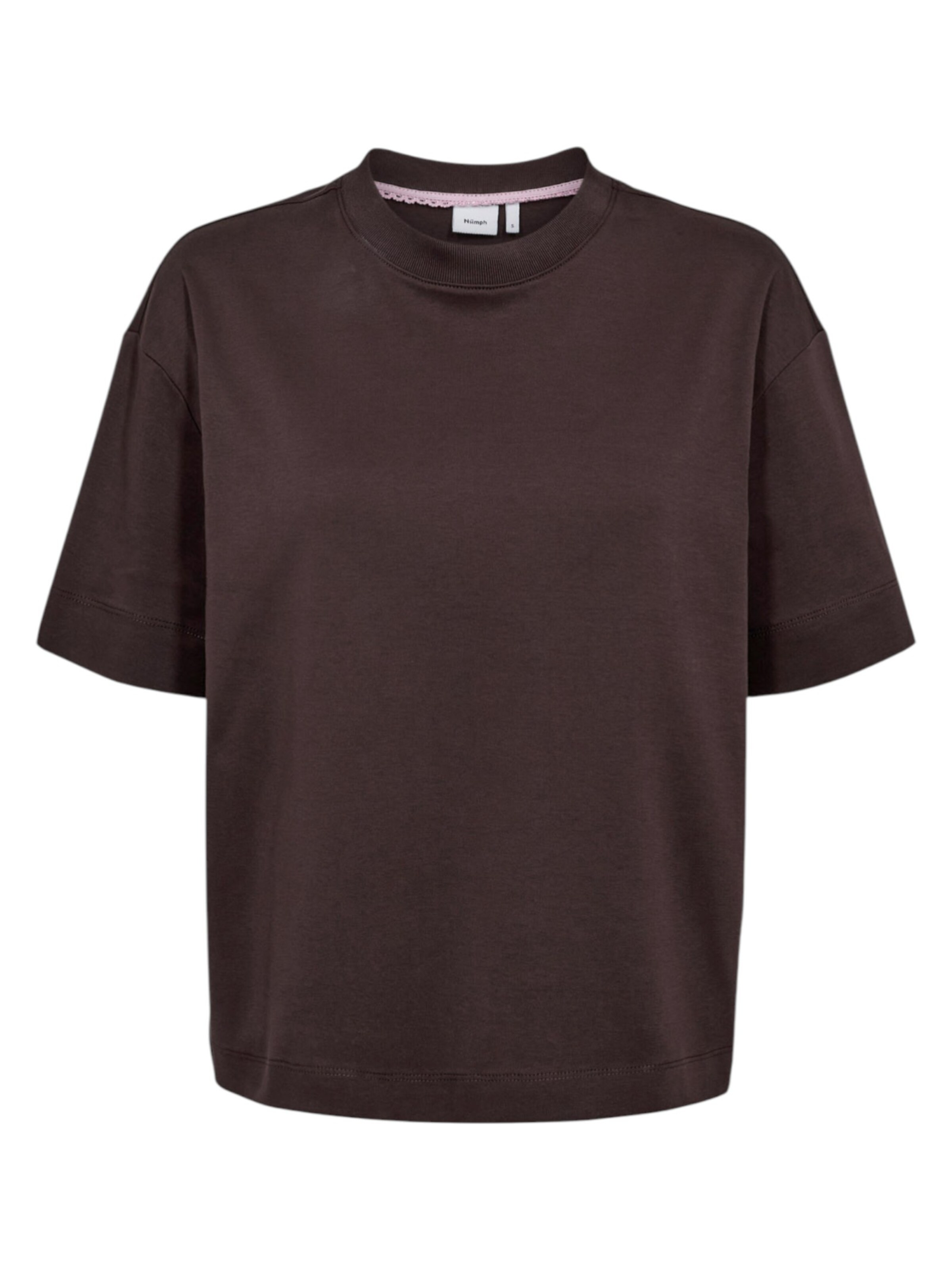 NÜMPH T-Shirt in Braun: Vorderseite