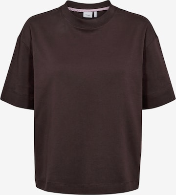 NÜMPH T-Shirt in Braun: Vorderseite