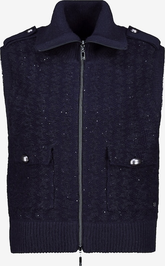 monari Strickweste in navy, Produktansicht