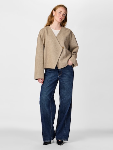 YAS Prechodná bunda 'YASSPRING' - Hnedá