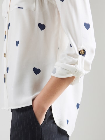 VERO MODA Bluse 'VMBUMPY' in Weiß