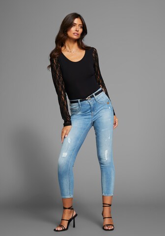 LAURA SCOTT Shirtbody in Schwarz