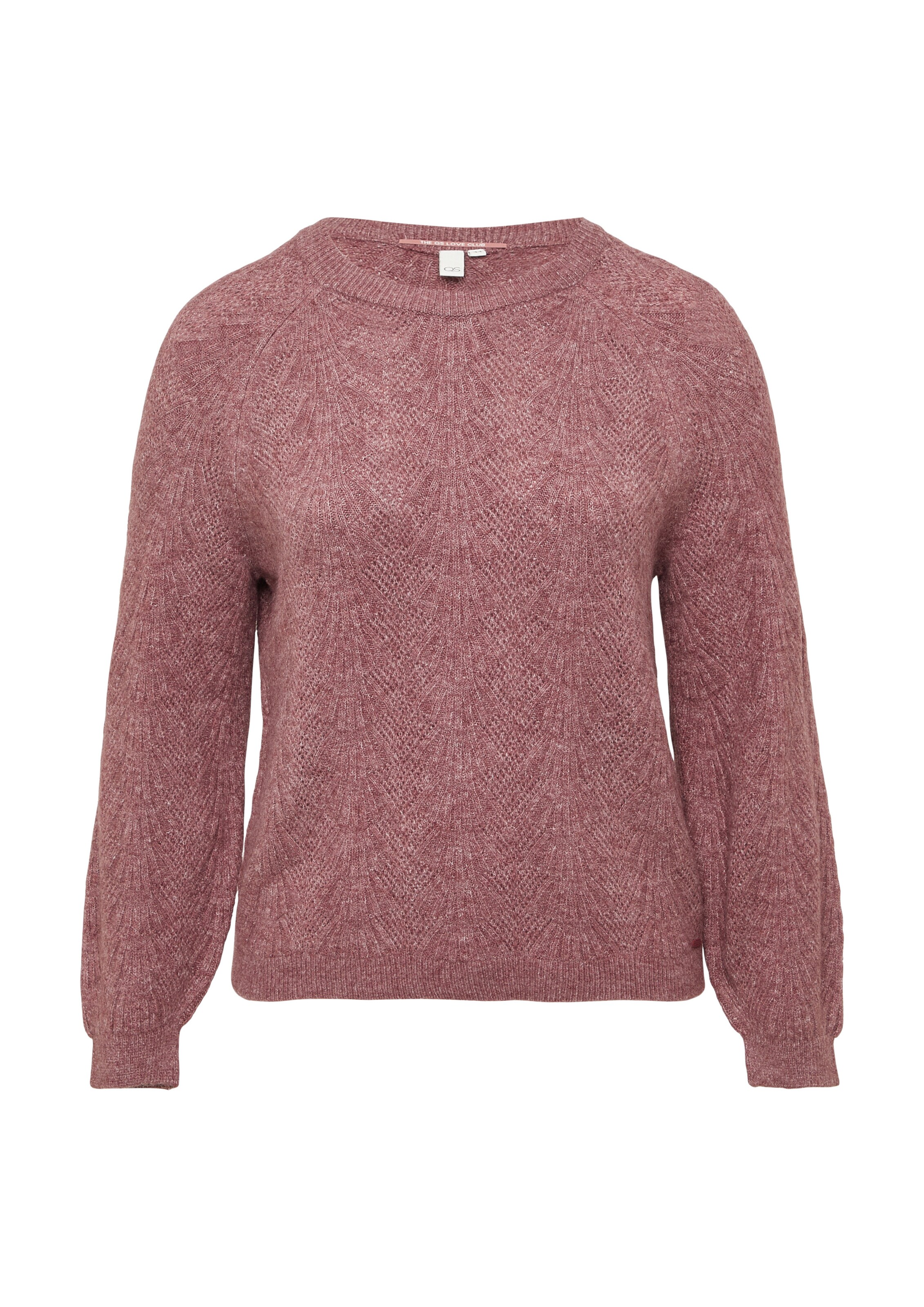 Pull-over QS en rouge : devant