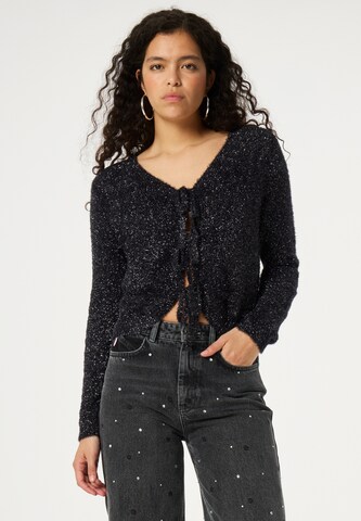 Fabienne Chapot Strickjacke in Schwarz: Vorderseite