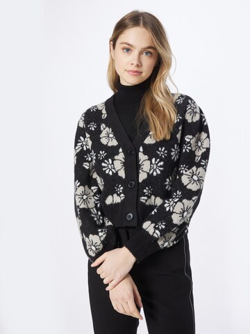 Cardigan Monki en noir : devant