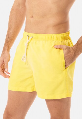 Gassa d'Amante Badeshorts 'Costume Venezia' in Gelb