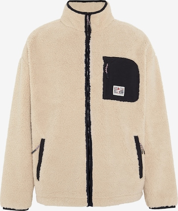 CHIEMSEE Fleecejacke in Beige: Vorderseite