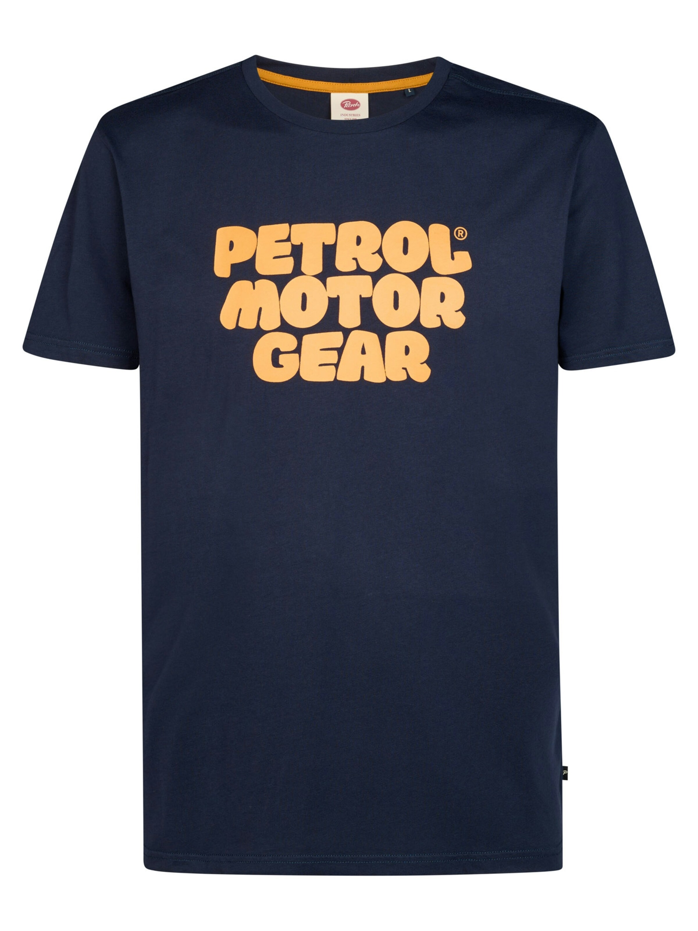Petrol Industries Majica | modra barva: sprednja stran
