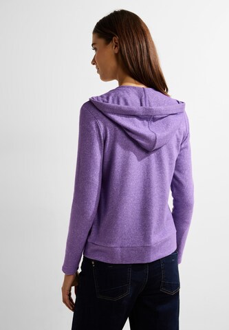 CECIL Knit Cardigan 'Cosy Melange' in Purple