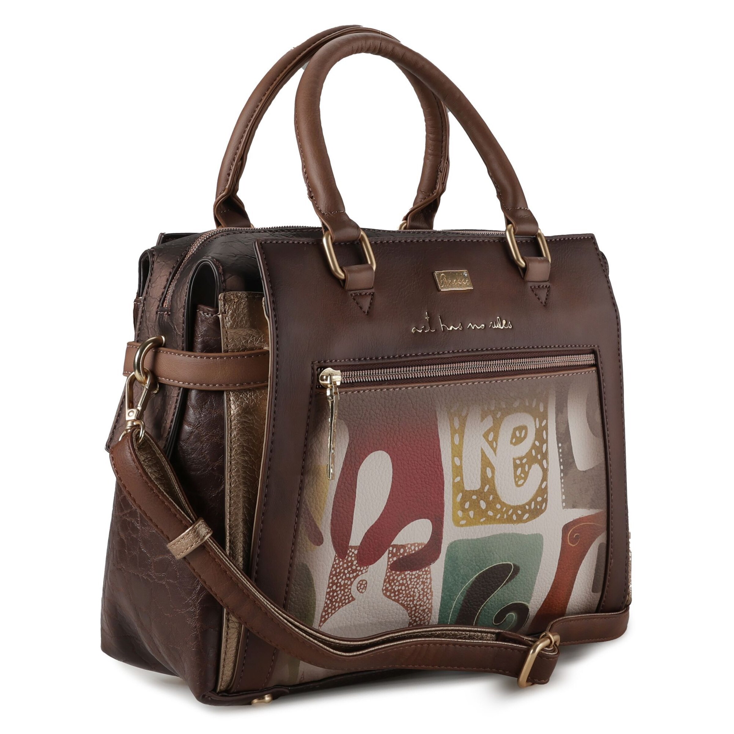 Anekke Schultertasche 'Muse' in Beige