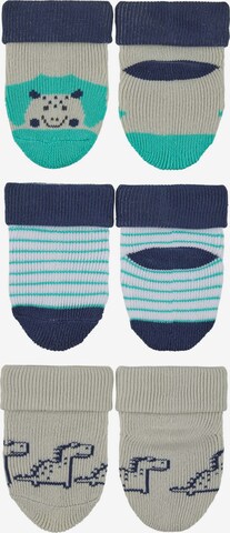 STERNTALER Socks 'Drache' in Grey: front