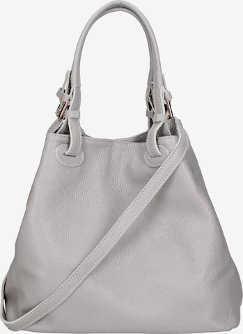 Borsa a spalla di Gave Lux in grigio: frontale