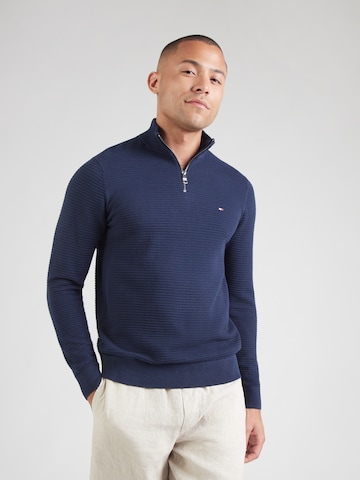 TOMMY HILFIGER Pullover in Blau: Vorderseite