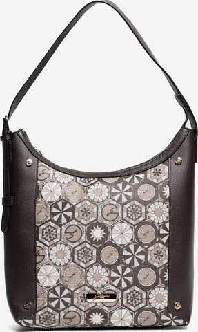 Gattinoni Handtas in Bruin: voorkant