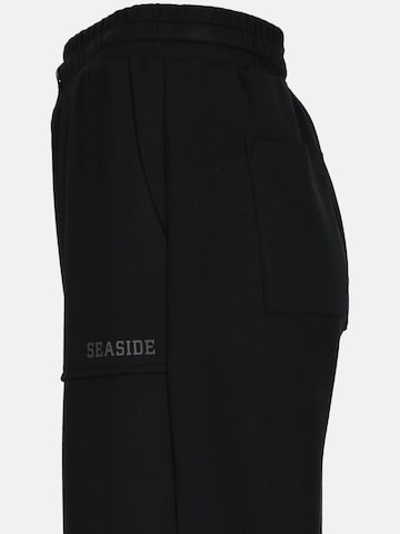Loosefit Pantalon Seaside en noir